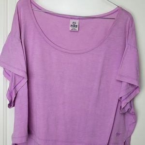 ✨3/10 Pink Short Sleeved Crop Top PINK